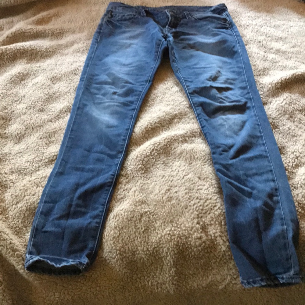 Serena fit Mavi Jean size 28 faded soft denim